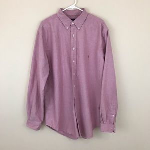 Red XLT Ralph Lauren Button Down